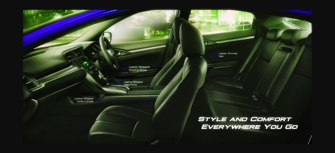 Honda Civic Hatchback RS 2022 Image https://www.dealerhondabanjarmasin.com/